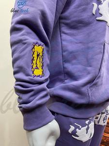 Sudadera con Capucha de Manga Corta, Estilo Urbano, Primavera, Tela de Jersey de Algodón de 300g, Transpirable, con Bolsillos, Diseño Personalizado, Unisex - Product Image 2