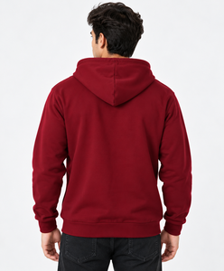 Sudadera con capucha y cremallera de felpa francesa de 450 g/m² con gráfico de esqueleto de diamantes de imitación para hombre, estilo oversize, para otoño - Product Image 3