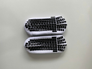 Chaussettes de sport en coton épais personnalisées pour adultes, respirantes, écologiques, pour la course à pied, idéales pour l'été - Product Image 6