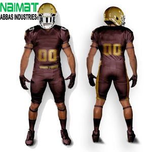 "Custom Sportswear American Football Uniform Clothing Set Sublimated Team Jersey and <b>Padded</b> <b>Pants</b> Apparel Men" - Product Image 1