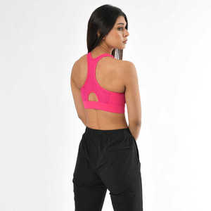 Nuevo Sujetador Deportivo Transpirable y Ecológico con Soporte Frontal Alto y Elasticidad en Cuatro Direcciones para Mujeres Adultas, para Correr, Gimnasio, Entrenamiento, Fitness y Yoga - Product Image 1