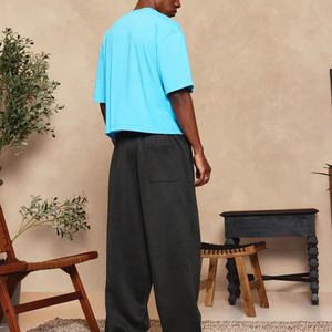 Camisetas Vintage para Hombre, 100% Algodón, 220 g/m², Personalizables, Ecológicas, Cuello Redondo, Corte Cuadrado, Hombros Caídos, Estilo Corto - Product Image 2