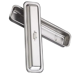Bandeja para Catéteres de Alta Calidad de Mahfooz con Tapa, Instrumentos Quirúrgicos de Acero Inoxidable, Reutilizables, Acabado Mate, CE - Product Image 4
