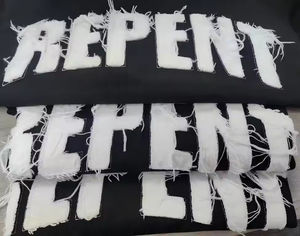 T-shirt avec broderie personnalisée effet vieilli pour hommes – T-shirts abordables en tissu de qualité supérieure avec logo brodé sur mesure - Product Image 3