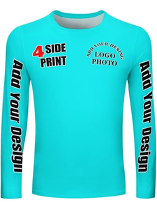 T-shirts personnalisés OEM/ODM imprimés en sérigraphie pour hommes – Coton premium 100 % respirant, anti-plis, séchage rapide, écologique, coupe oversize - Product Image 2