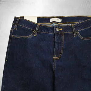 Jeans de Mezclilla de Pierna Ancha para Hombre, Color Personalizado, Corte Recto de Cintura Media, Algodón Orgánico Elástico Premium de Secado Rápido para Primavera/Verano - Product Image 6