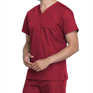 100% Cotton Comfortable <b>Nurse</b> Scrubs Suit Hospital Scrub Suits Uniforms Top Pants Woven Fabric <b>Nurse</b> Scrubs Set - Product Image 5