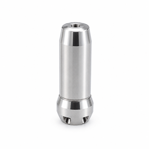 New 304 Stainless Steel Nozzle Turbo Head Rotating Drain <b>Cleaning</b> Tool Front and Backward Cutting DriverCS New 1/2 Female Turbo - Product Image 1