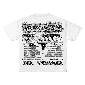 เสื้อยืดโอเวอร์ไซส์ผู้ชาย ผ้าฝ้าย 100% สไตล์วินเทจ พิมพ์ลายตัวอักษรตามสั่ง เสื้อผ้าสตรีทแวร์ ฮิปฮอป เสื้อยืดลำลอง ขายส่ง - Product Image 4