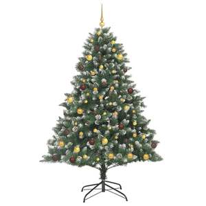 Albero di Natale artificiale verde da 82,68 pollici con 300 LED - Product Image 4