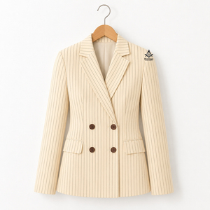 Ropa Masónica Herencia para Mujer, Traje Griego, Chaqueta Bordada Delta Sigma Sorors, Chaqueta Formal de Doble Tono - Product Image 2