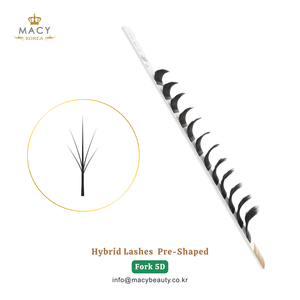 Extensions de cils hybrides préformées 5D MACY BEAUTY KOREA – Vente en gros de cils personnalisés sous marque privée - Product Image 3