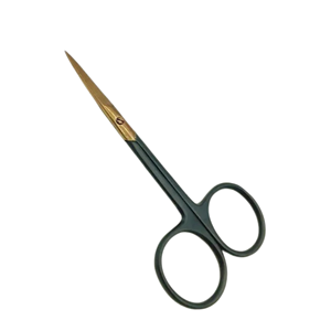 Ciseaux à ongles premium en acier inoxydable à lame courbée pour droitiers, pour le soin des cuticules, durables, légers et réutilisables - Product Image 1