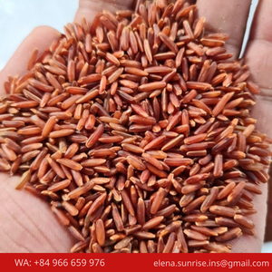 Riz sec à grains longs rouge vietnamien, riche en antioxydants, céréale saine - Product Image 2