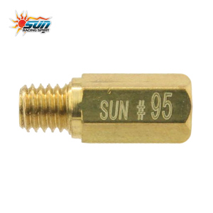 SUN Racing # Gicleur principal de carburateur de précision 95 pour MIO 100 - Amélioration de la performance du système de carburant à haut débit - Product Image 1