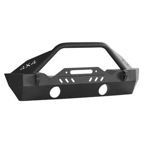 Paraurti Anteriore in Acciaio Rinforzato con Piastra per Verricello Compatibile con Jeep Wrangler JL JLU Gladiator JT 2018-2024 e Supporti per Gancio Traino - Product Image 1