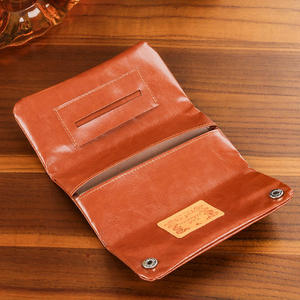 PU Leather Tobacco Pouch Portable <b>Rolling</b> Case Storage Wallet for Tobacco Filters and Lighters - Product Image 3