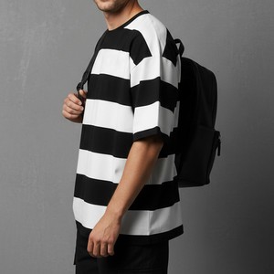 Camiseta Casual Extra Grande para Hombre, de Algodón, Corte Holgado, Tejido Jersey Suave de Primera Calidad, Producción OEM ODM de Marca Privada - Product Image 5