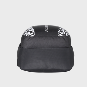 Arctic Fox Black <b>Laptop</b> <b>Backpack</b> with USB Port Large Capacity Geometric Pattern - Product Image 1