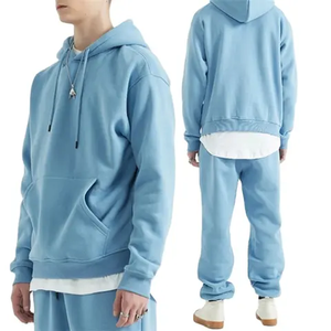 Conjunto de Sudadera con Capucha y Pantalones Oversize de Diseño Personalizado y Alta Calidad para Hombre y Mujer, Fabricación de Ropa Deportiva - Product Image 4