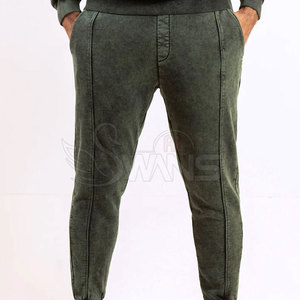 Chándal Informal de Invierno Transpirable con Lavado Ácido, Hecho a Medida, con Logotipo Personalizado y Marca Privada - 100% Algodón - Product Image 3