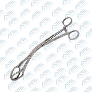 Somers Uterino Elevación Fórceps Quirúrgico Médico Ginecología Cirugía Instrumento Pinzas de agarre Uterino Pinzas de agarre - Product Image 3