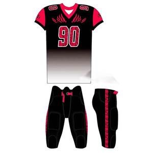 Vêtements d'équipe personnalisables fabriqués au Pakistan, vêtements de sport respirants et à séchage rapide, uniformes de football américain - Product Image 5