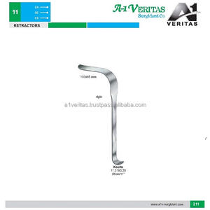 Nouvel arrivage 2026 : Rétracteur chirurgical A-1 VERITAS Koerte 28 cm en acier inoxydable, ensemble d'instruments chirurgicaux réutilisables |   ISO 13485 - Product Image 6