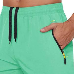Pantalones Cortos Deportivos Casuales para Hombre, con Bolsillos con Cremallera, de Secado Rápido, para Correr, con Logotipo Personalizado - Product Image 2