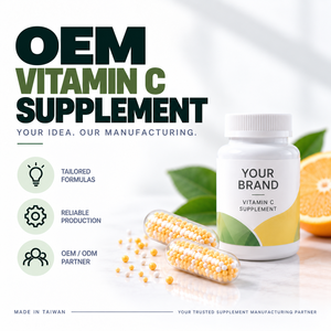 Cápsulas de Vitamina C de Marca Privada, Fabricante OEM ODM - Product Image 1