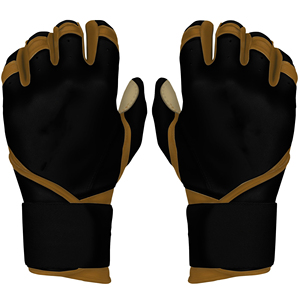 Gants de frappeur de baseball en cuir premium, écologiques, avec poignet flexible, tissu respirant, paume rembourrée, personnalisables avec étiquette privée - Product Image 4