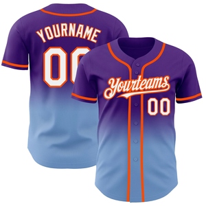 Uniformes de Béisbol Personalizados al por Mayor, de Secado Rápido, Alta Calidad, 100% Poliéster, con Dos Botones - Product Image 3