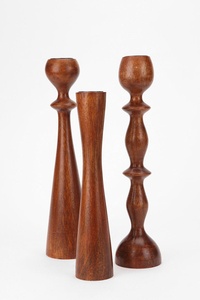 portavelas de madera - Product Image 3