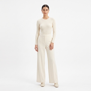 Combinaison côtelée en maille pour femme, ajustée, décontractée, chaude, couche de base, OEM ODM, vente en gros, usine, logo personnalisé, faible MOQ - Product Image 2