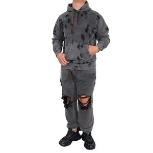 Survêtements pour hommes personnalisables, vintage, 100% coton, effet délavé, à prix avantageux - Product Image 6