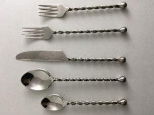 Golden Stainless Steel Cheese <b>Knife</b> Set Wood Handle Modern Design Rust Resistant Dishwasher <b>Safe</b> Eco-Friendly Flatware for - Product Image 5