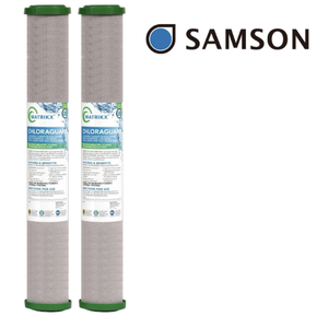 Filtre à eau pour point d'utilisation, charbon actif de noix de coco, grande capacité, élimination des odeurs et des saveurs - Product Image 1