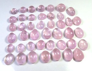 High Quality High Grade Natural <b>Morganite</b> Cabochon 10-19mm Pink Smooth Mix Shape Gemstone Loose 43 Pcs 363Cts Wholesale Bulk Lot - Product Image 6