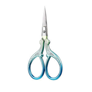 Tijeras para Cutículas de Uñas Estilo Vintage, Acero Inoxidable, Diseño Mini Afilado, Color Único y Hermoso - Product Image 1