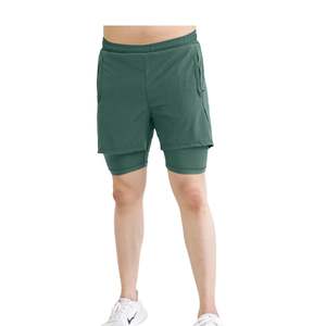 Pantalones Cortos Deportivos Personalizados para Hombre, de Secado Rápido, de Poliéster, para Gimnasio, Fitness, Entrenamiento, Transpirables, Ropa Deportiva Activa - Product Image 1