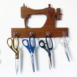 Wall Mounted Key Holder Rustic Wooden Key Rack with Metal <b>Hooks</b> Entryway Organizer for Home Office - Product Image 1