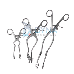 Juego de Retractores Quirúrgicos Manuales de Alta Calidad, 3 Piezas, Adson, Baby, Beckman, Norfolk, Norwich, Instrumentos Reutilizables con Certificación CE - Product Image 2