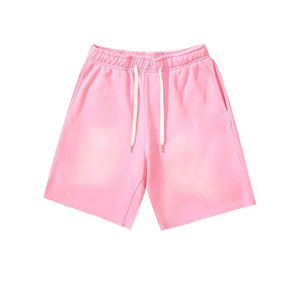 Shorts en coton délavé style vintage pour homme, shorts de sport décontractés respirants pour adulte - Product Image 5