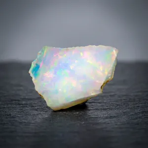 Ópalo Blanco Natural Multifuego, Gema en Bruto sin Cortar, Cristal Mineral de la Tierra para la Fabricación de Joyería Artesanal - Product Image 6