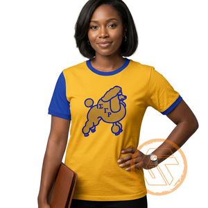เสื้อยืดผู้หญิง Sigma Gamma Rho ขายส่ง เสื้อผ้าชมรมนักศึกษา ผ้าฝ้ายเจอร์ซีย์คุณภาพดี ระบายอากาศได้ดี เสื้อยืดผู้หญิง เสื้อผ้าสไตล์กรีก - Product Image 5