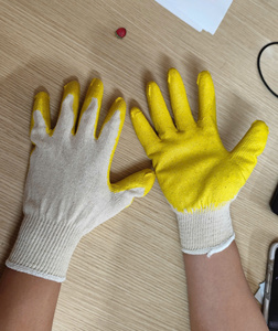 Gants de jardinage en latex naturel vietnamien, résistants aux coupures, à couverture intégrale, ambidextres, d'épaisseur moyenne, tricotés, à enfiler - Product Image 5