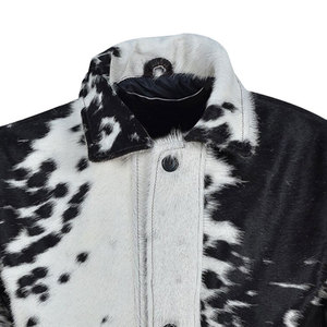 Veste en cuir véritable de vache vintage décontractée pour homme, nouvelle collection hiver, avec poche zippée, respirante et coupe-vent, idéale pour la moto - Product Image 5