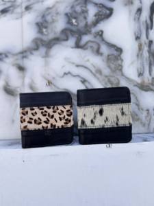 Portefeuille en cuir véritable de haute qualité, imprimé cuir de vache, pour homme, porte-cartes, vente chaude, cadeau pour lui - Product Image 6