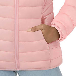 OEM Factory Prices Women's Customized Heated Eco-Friendly <b>Quilted</b> Puffer Coat Jacket Nylon Lining Waterproof Breathable Casual - Product Image 3
