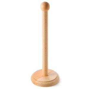 Nouvel arrivage : Porte-serviettes en bois avec option de logo personnalisé, élégant, durable, finition noyer naturel, support pour papier essuie-tout - Product Image 1